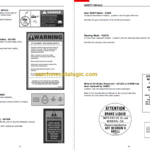 Manitou MLA 628 Series 3-E2 OPERATOR’S MANUAL