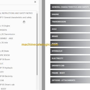 Manitou MLT-X 1040 L ST3A Repair Manual