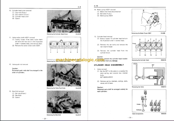 MANITOU MSI 20 G REPAIR MANUAL