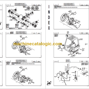 MANITOU CD 25P-CG 25P PARTS CATALOGUE