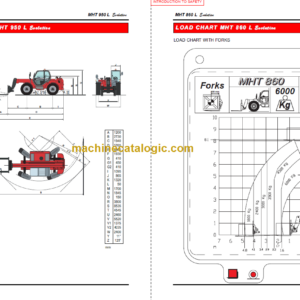 Manitou MHT 860 EVOLUTION E3 SERVICE MANUAL