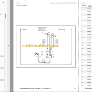 MANITOU ME 430 S2 PARTS CATALOGUE