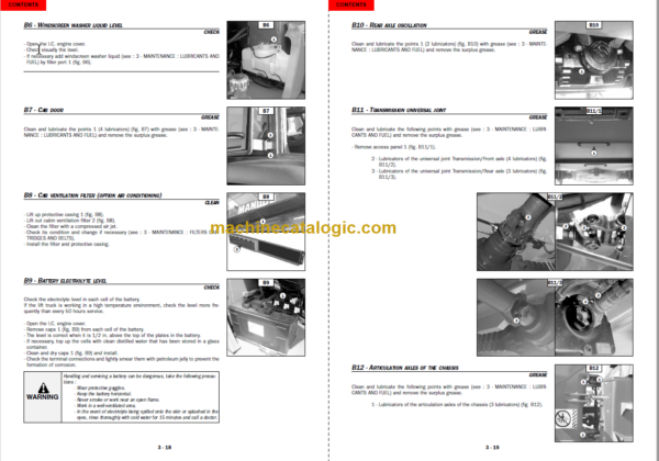 Manitou MLA 628 Series 3-E2 OPERATOR'S MANUAL