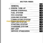 MANITOU MSI 25 G REPAIR MANUAL