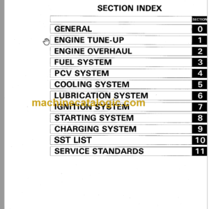 MANITOU MSI 25 G REPAIR MANUAL