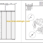 MANITOU CD 25P-CG 25P PARTS CATALOGUE