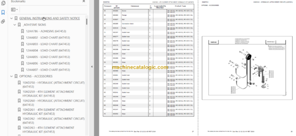 MANITOU ME 430 S2 PARTS CATALOGUE