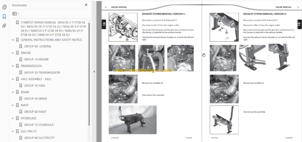 MANITOU M26 30-4 P ST3B S4 EU REPAIR MANUAL