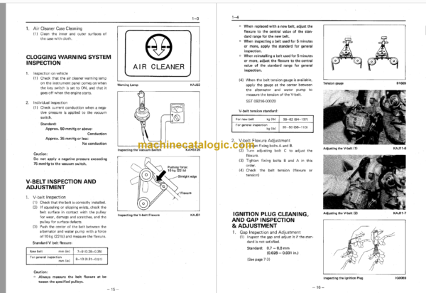 MANITOU MSI 25 G REPAIR MANUAL