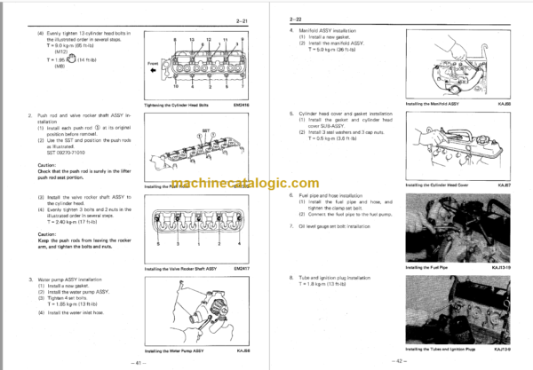 MANITOU MSI 25 G REPAIR MANUAL