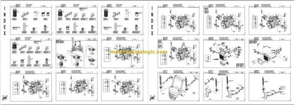 MANITOU CD 30P-CG 30P PARTS CATALOGUE