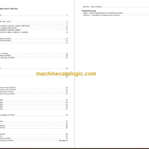 MANITOU ME430 80V S3 US PARTS CATALOGUE