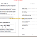 MANITOU 1000 Series Parts Manual