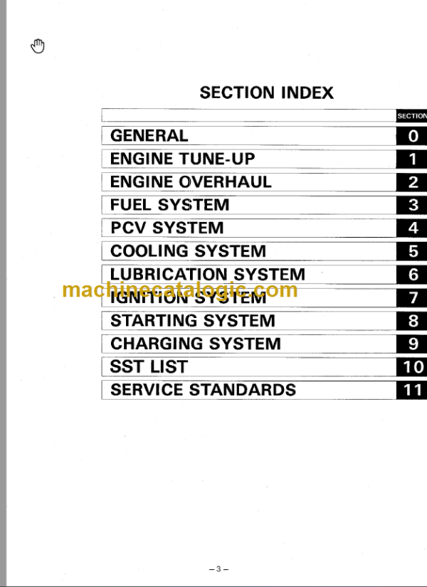 MANITOU MSI 30 G REPAIR MANUAL