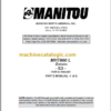 Manitou MHT 860L E3 TIER III ENGINE PARTS MANUAL