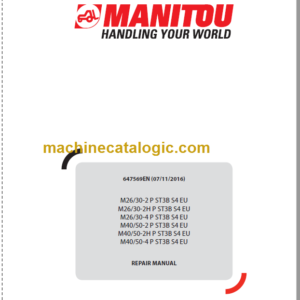 MANITOU M40 50-2H P ST3B S4 EU REPAIR MANUAL