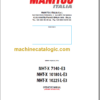 Manitou MHT-X 10180 L-E3 OPERATOR’S MANUAL