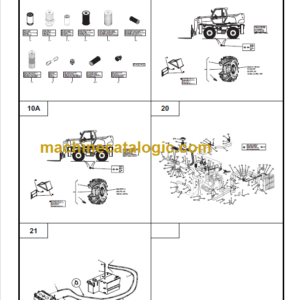 Manitou MRT 1432 400° M SERIES E2 PARTS MANUAL