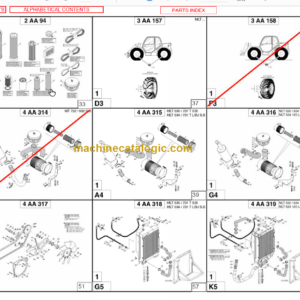 Manitou MLT 634-120 LSU SERIES B-E2 PARTS MANUAL