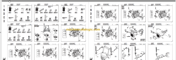 MANITOU CD 35P-CG 35P PARTS CATALOGUE