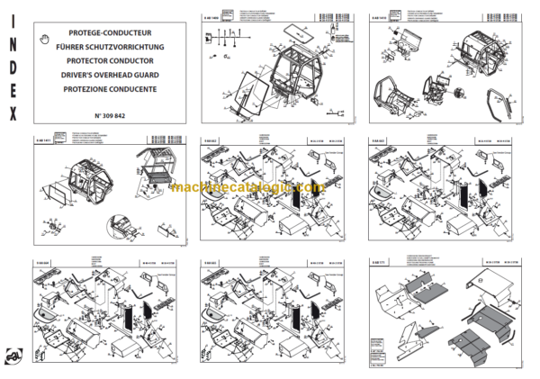 MANITOU M 30-2 ST3B PARTS CATALOGUE