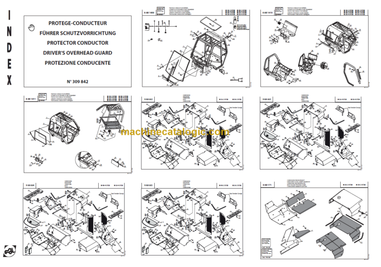 MANITOU M 30-2 ST3B PARTS CATALOGUE