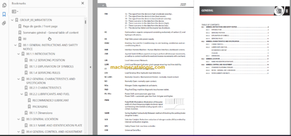 Manitou MLA -T 533 145 V PLUS D ST5 S1 REPAIR MANUAL