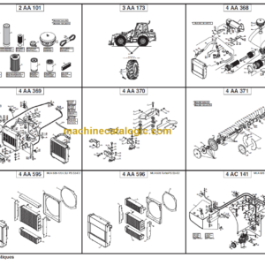 Manitou MLA 628 LSU SERIES 3-E2 PARTS MANUAL