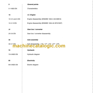 MANITOU M26-2 REPAIR MANUAL