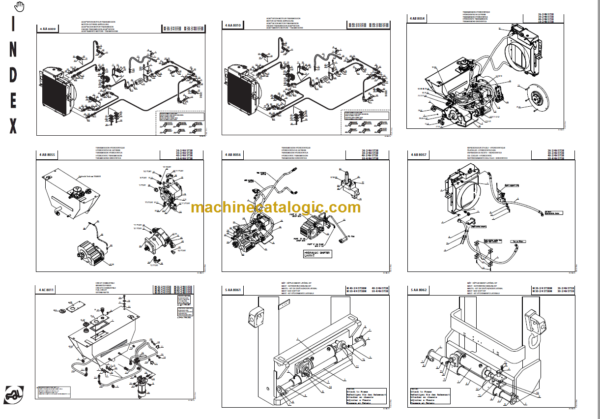 MANITOU M 26-4 + H ST3B PARTS CATALOGUE