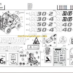 MANITOU M 30-2 ST3B PARTS CATALOGUE