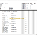 Manitou MLT 1035 L Turbo LSU Série 3 - E2 PARTS CATALOGUE