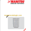 MANITOU MSI 35 D K ST3A S5 REPAIR MANUAL