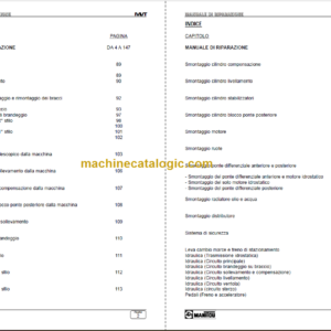 Manitou MVT 930 OPERATOR’S MANUAL FR