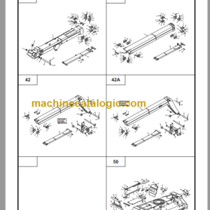 Manitou MRT 1432 400º PARTS MANUALS