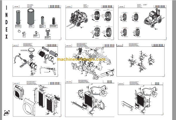 MANITOU M 30-4 ST3B PARTS CATALOGUE