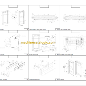 MANITOU 9400 Series Parts Manual