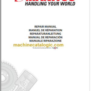 MANITOU M26-M50-4 T S3 Euro 3 Repair Manual