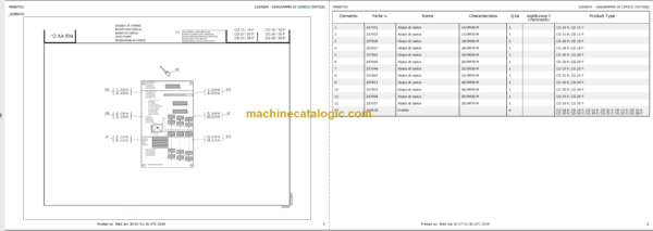 MANITOU CG 15P-CD 15P PARTS CATALOGUE 2019