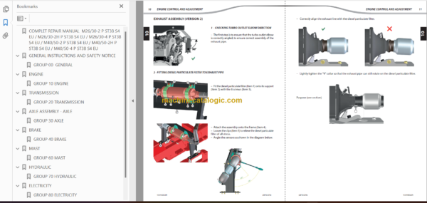 MANITOU M40 50-4 P ST3B S4 EU REPAIR MANUAL