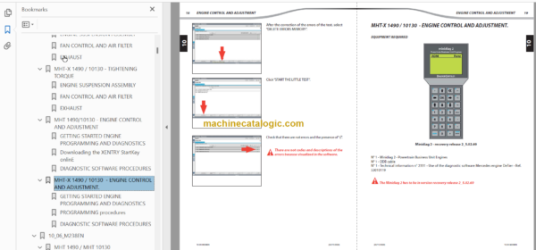 MHT 1490 ST4T4F REPAIR MANUAL