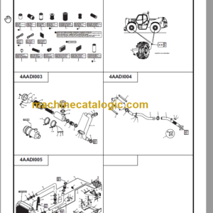 Manitou MHT 10225L E3 PARTS CATALOGUE