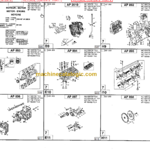 Manitou MLT 633TLS PARTS MANUAL