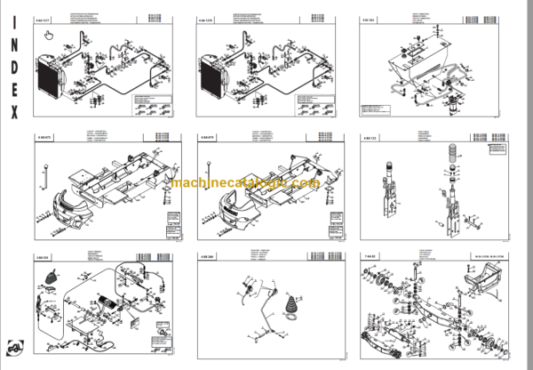 MANITOU M 40-2 ST3B PARTS CATALOGUE