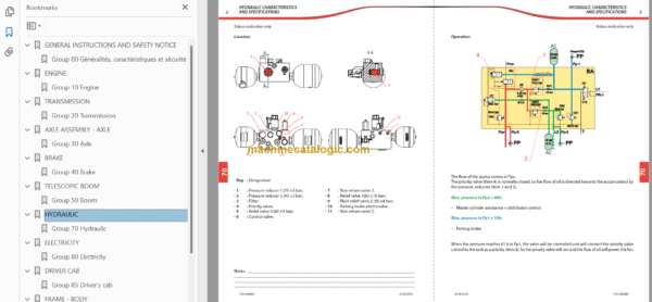 Manitou MLT 840 ST4 S1 Repair Manual