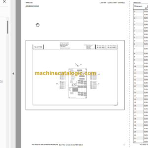 MANITOU ME 320 S2 PARTS CATALOGUE