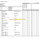 MANITOU M 40-2 ST3B PARTS CATALOGUE