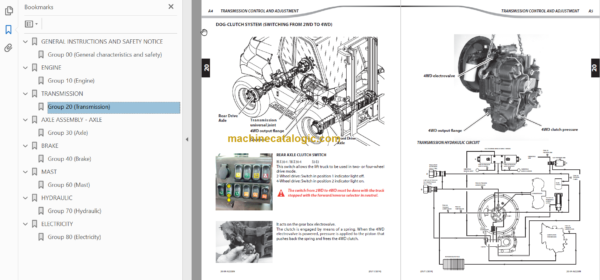 MANITOU M-X 70-2 S3-EURO 3 REPAIR MANUAL