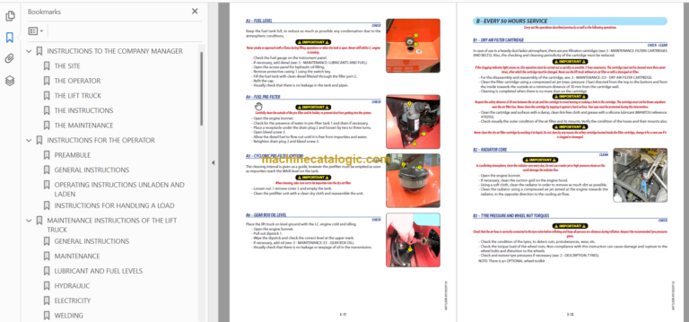 MANITOU M30-2 ST3B OPERATOR’S MANUAL