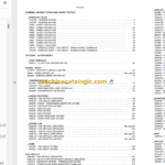 Manitou MLT 634 SE E3 Parts Catalogue